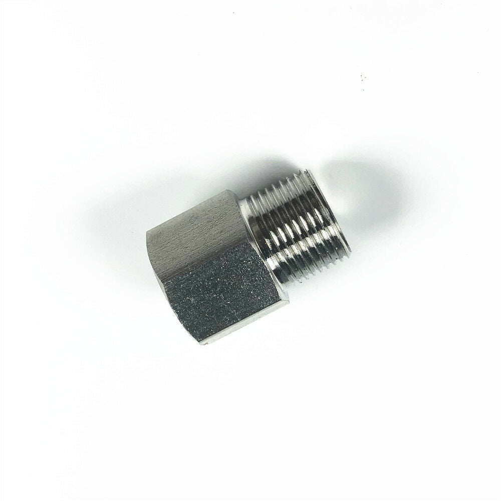 304 Stainless Steel M20x1.5mm Male to 1/2" Female NPT Thread Adapter Coupler