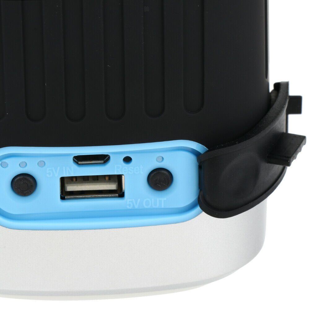 Mini Portable Wireless Bluetooth HiFi Speaker Loudspeaker Boom Box LED Light