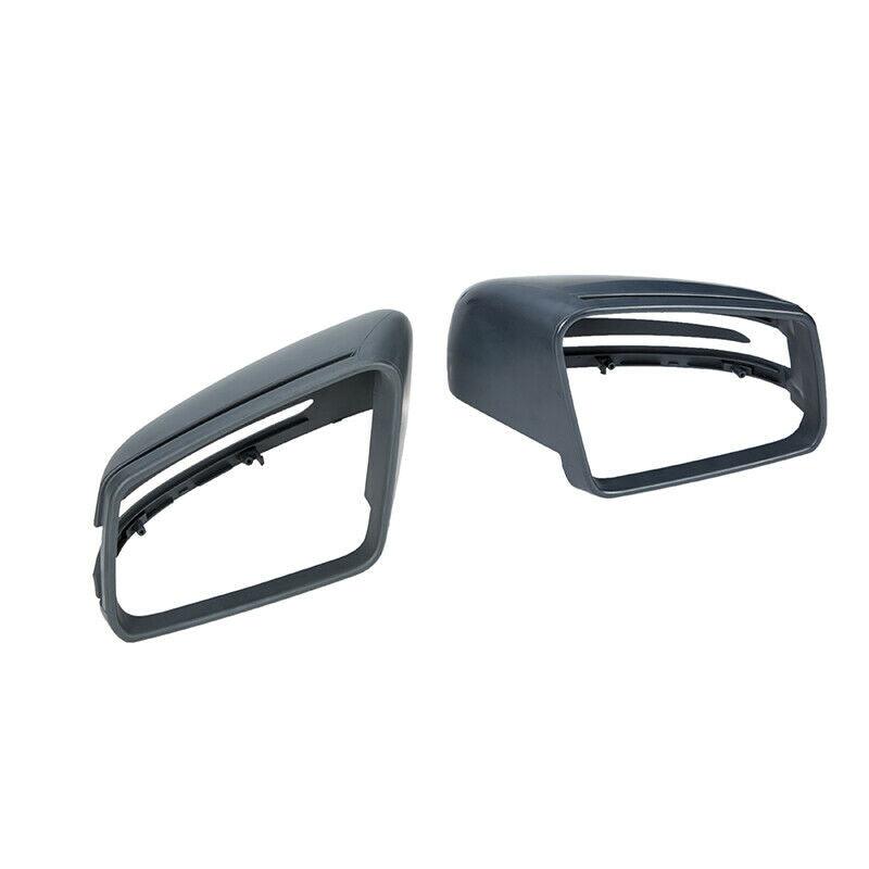 2Pcs Mirror Cover Cap Casing For Mercedes S/E/C-Class 2007-2013 2128100364