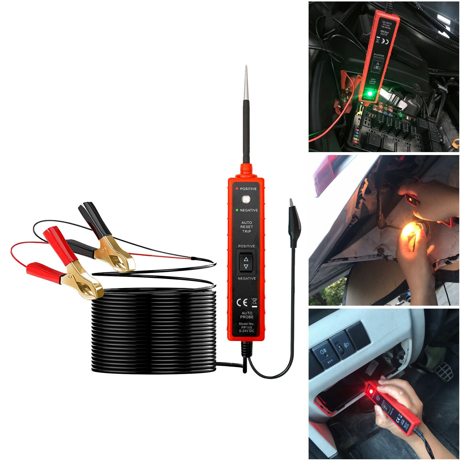 Car Automotive Electric Circuit Tester Diagnostic Tool Battery Tester System