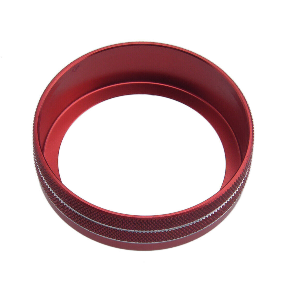 2x Car Air Conditioning Switch Knob Ring Cover Trim fit for Ford Mustang 2015-19