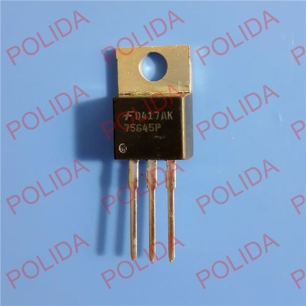 5PCS Transistor INTERSIL/HARRIS/FAIRCHILD TO-220 HUF75645P3 HUF75645P 75645P