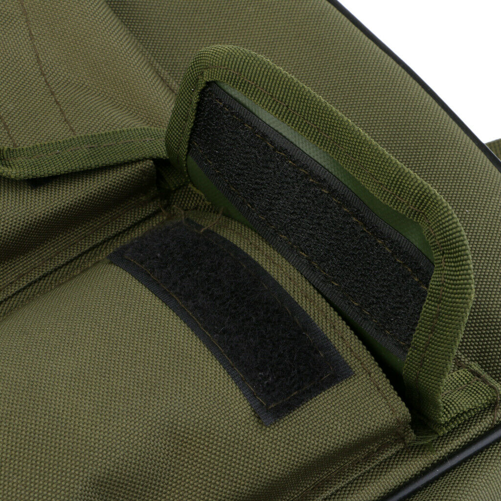 3 Layer Fishing Rod Carrier Reel Case Bag Tools Organizer Traveling Holder L