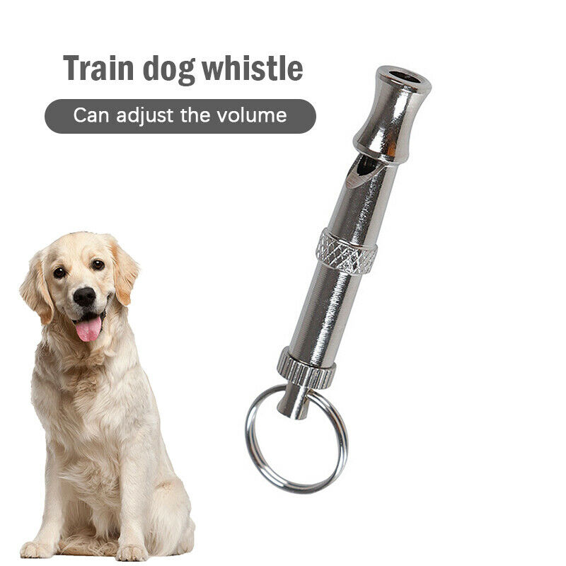 Pet Dog Training Adjustable Whistle Sound Pet Products Stainless Steel Whis KX