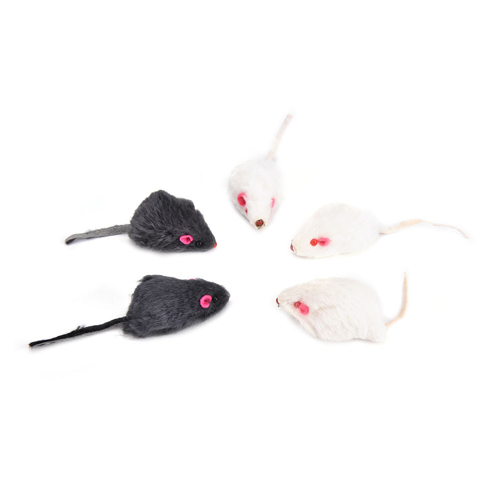 Soft Fleece False Mouse Cat Toys Funny Playing Toys For Cats Kitten apaAT.l8