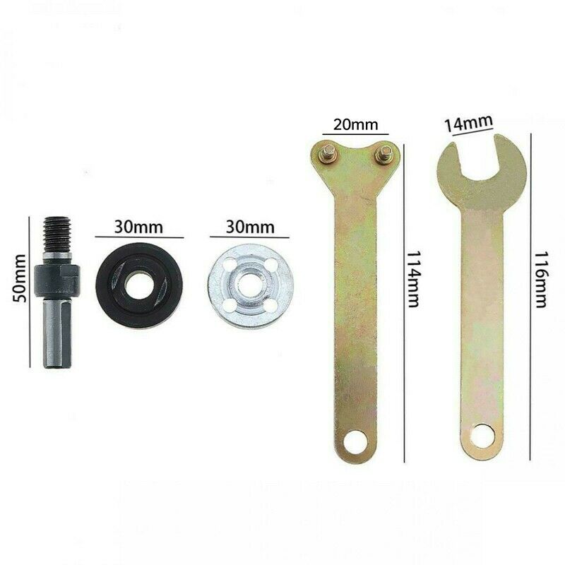 Grinder Wrench Spanner Lock Nut Flange Angle Fit Dewalt Milwaukee Makita x5