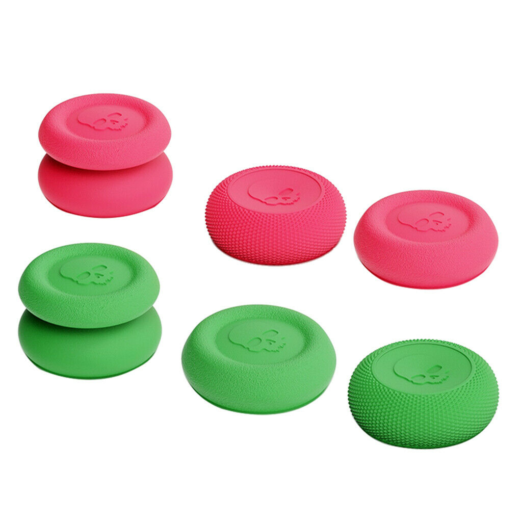 Skin, CQC and  Thumb Grip Set Joystick Caps Analog Stick Cover for Switch Pro &