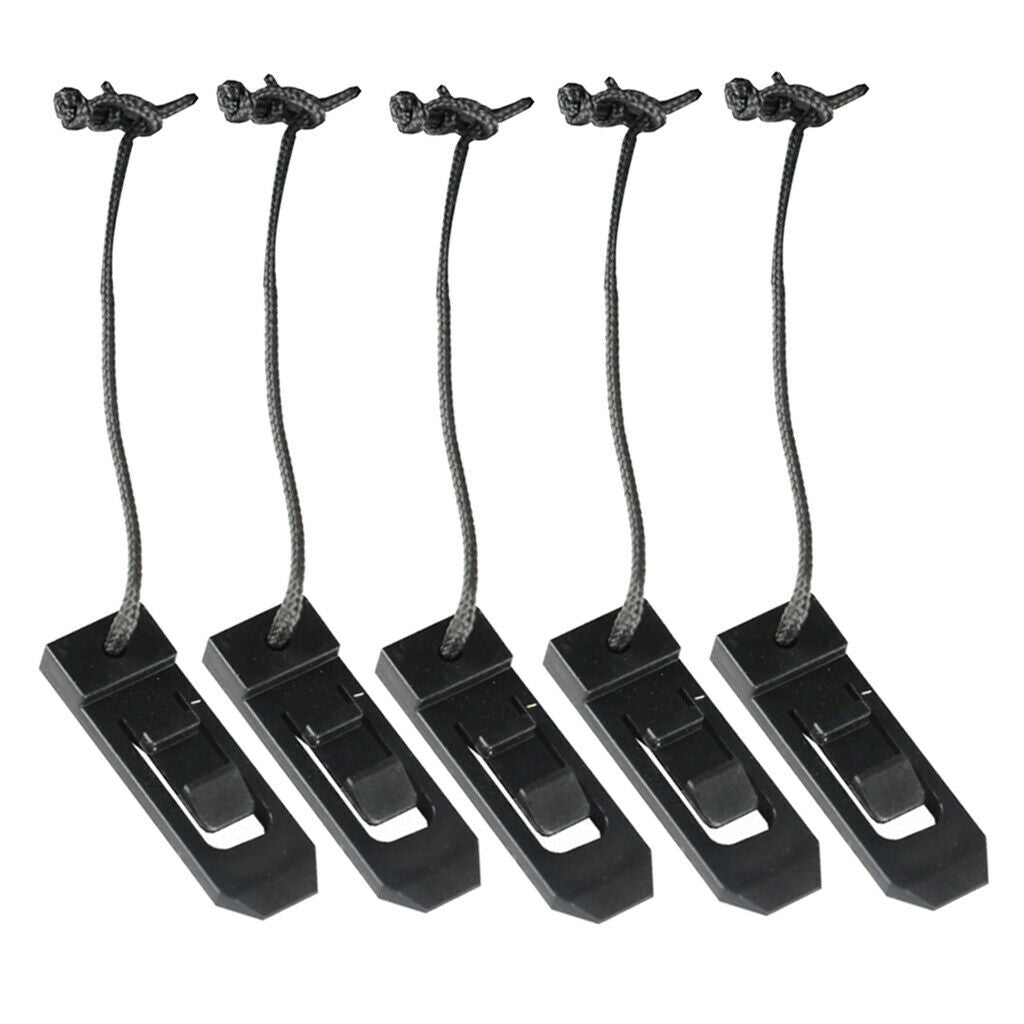 5Pcs Surfboard Surfing   Clip Tracking Fin Fin Buckle Plug Fittings