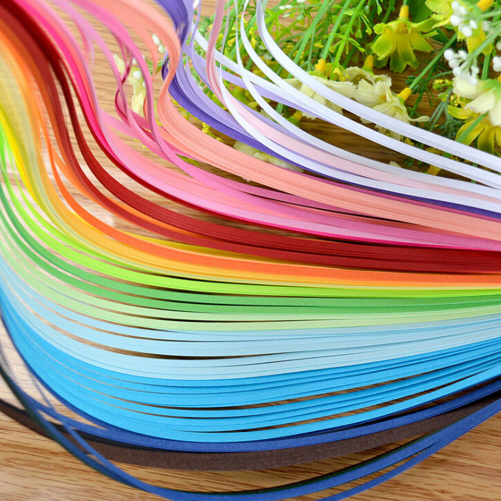 260 Paper quilling strips flower gift paper for  craft handmade paper Deco.l8