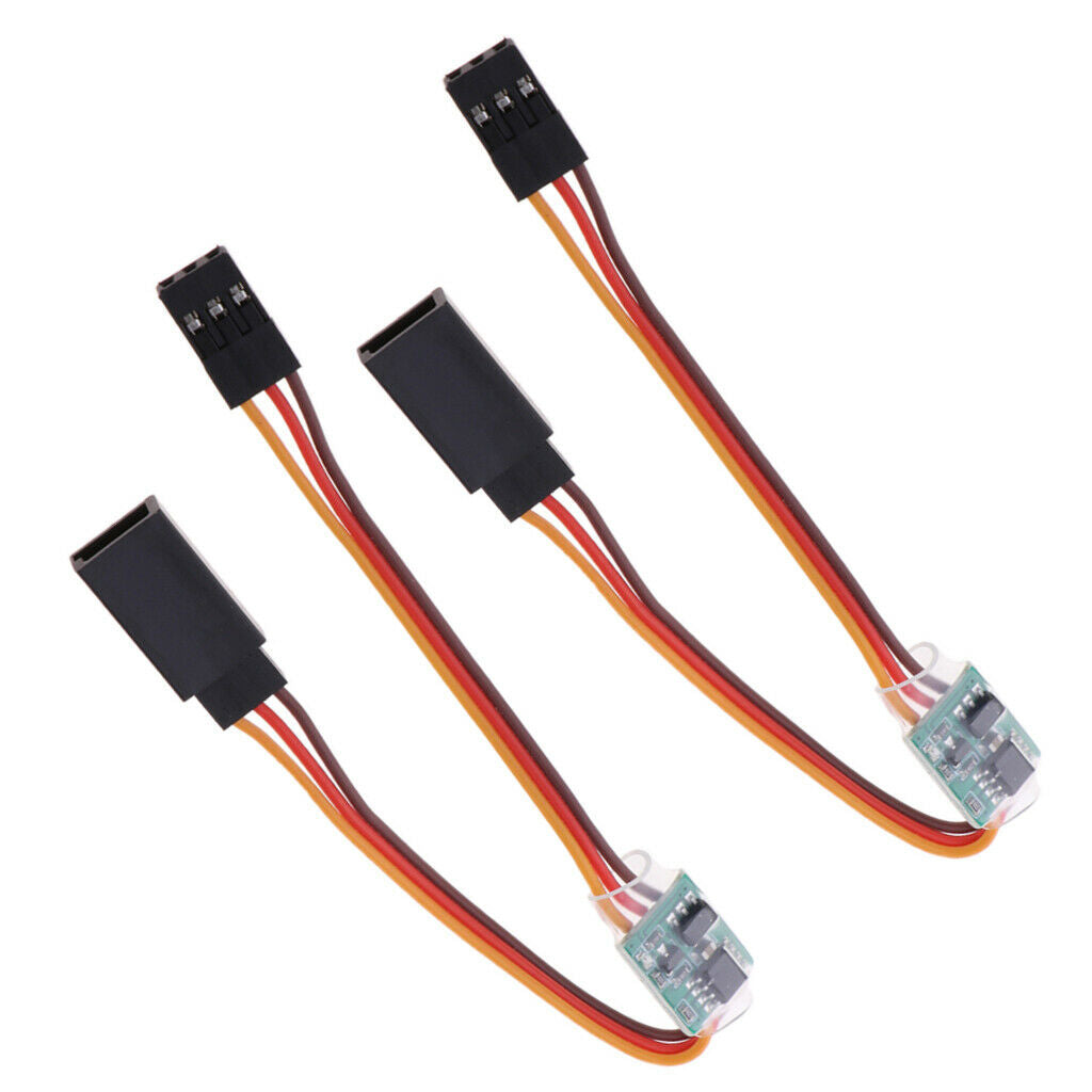 2pcs Rotation Signal Reverser Inverter for JR Futaba Reverse Accessory Parts