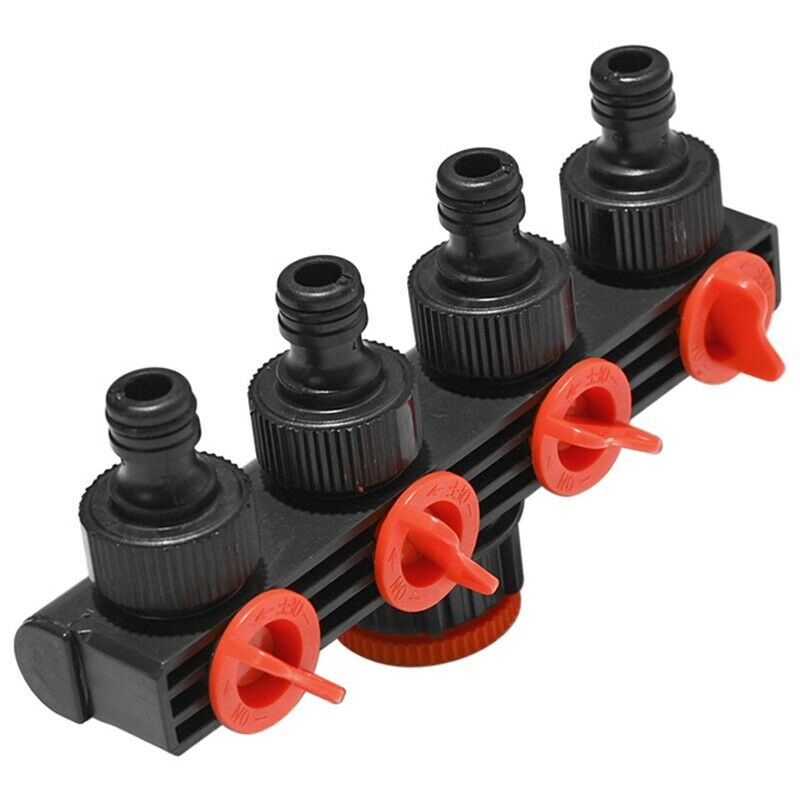 Home Garden Hose Pipe Splitter Plastic Drip Irrigation Water Connector AgricF6C2