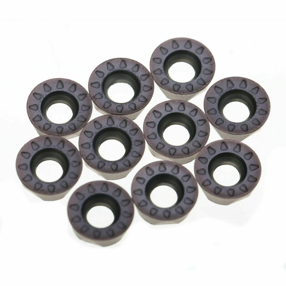 RPMT08T2M0E-JS BP1125 Indexable CNC Carbide Milling Inserts For SRDPN holder
