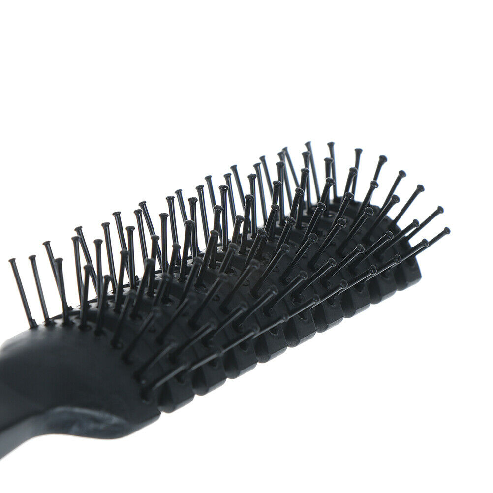 Anti-Static Brush Barber Hairdressing Beauty Styling Tool Plastic Massage N SJ