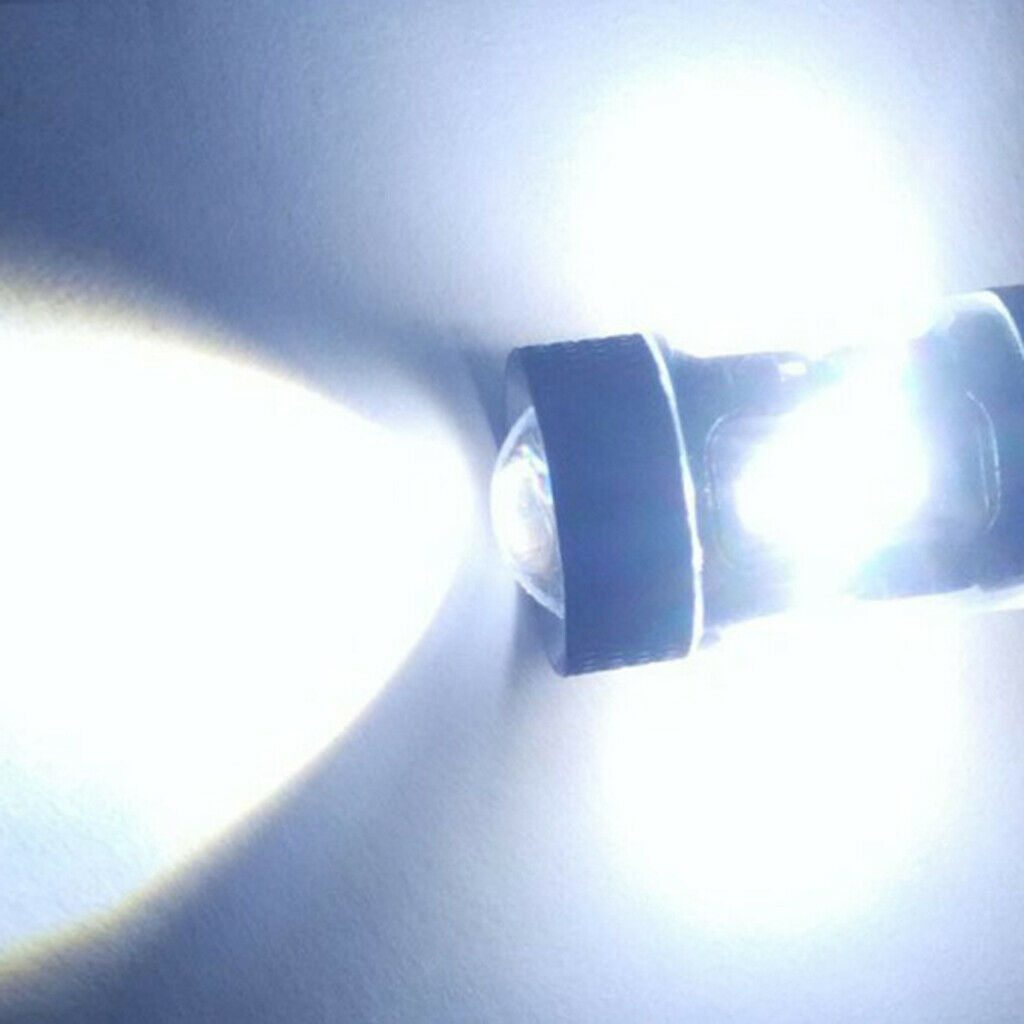 2 Pieces DC12V-24V H11 2828 Car Fog Driving DRL Light Bulbs 7000K Cool White