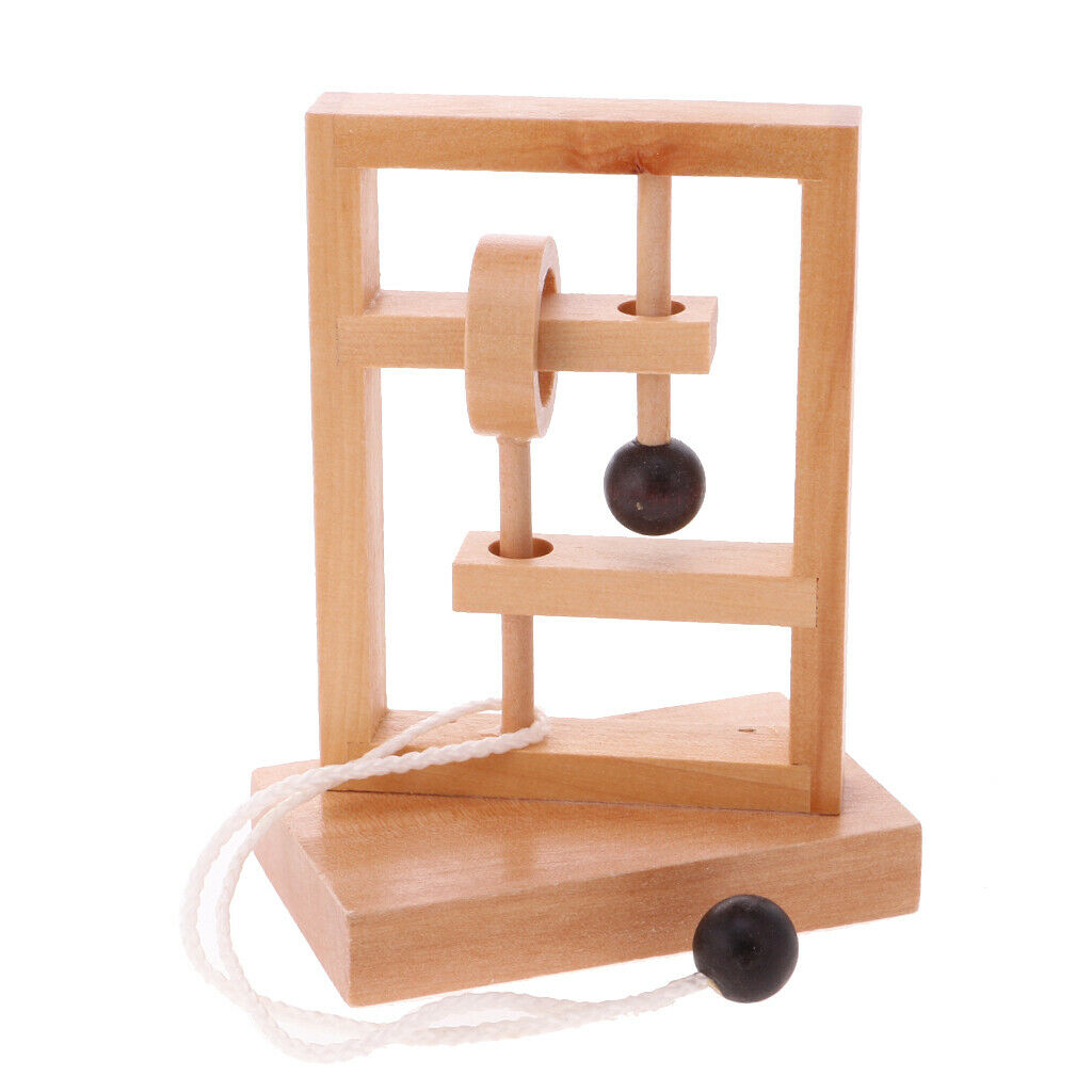 4 Set  Ming Lock Brain Teaser Geometric Puzzle Game Intelligence Child