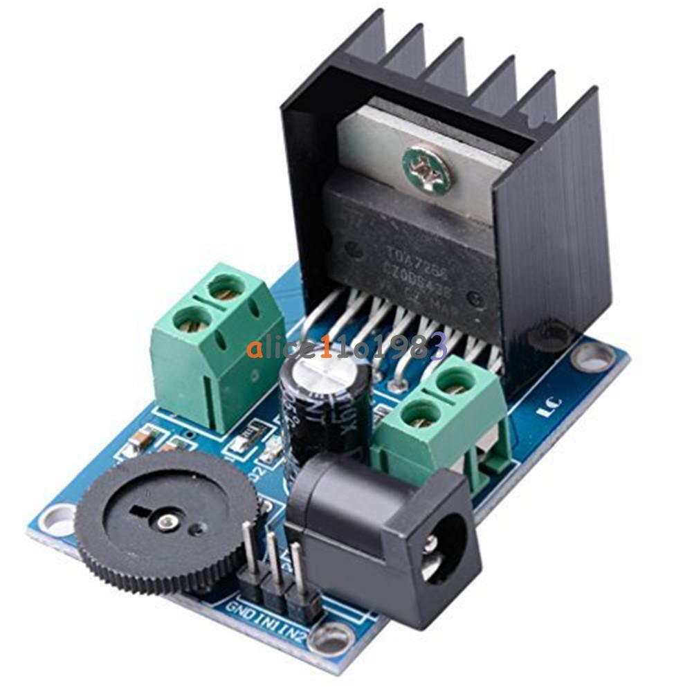 DC 3 to 18V TDA7266 Power Amplifier Module Double Channel 5-15W