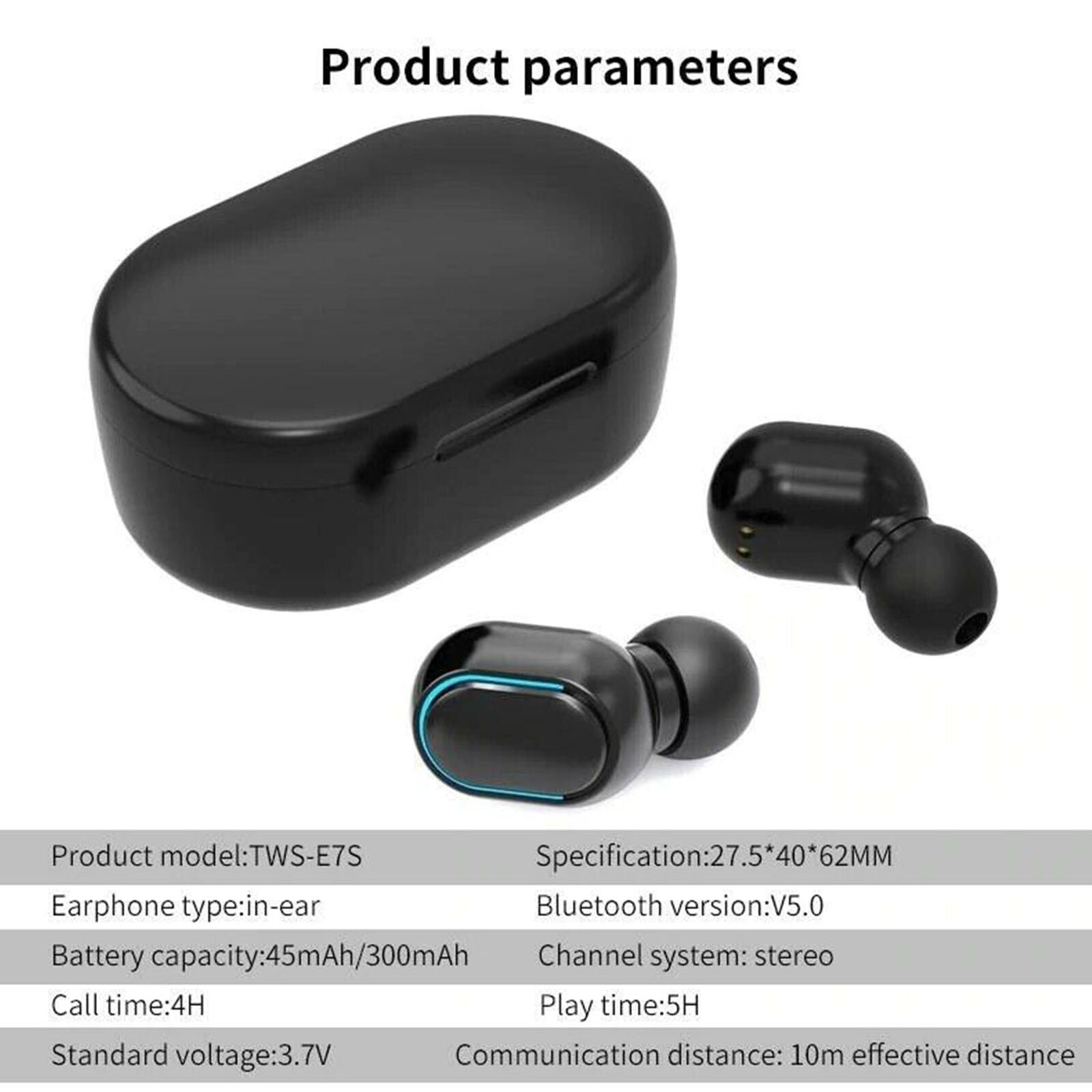 Wireless Bluetooth 5.0 Earphones Headphones Mini Earbuds Waterproof Headset New
