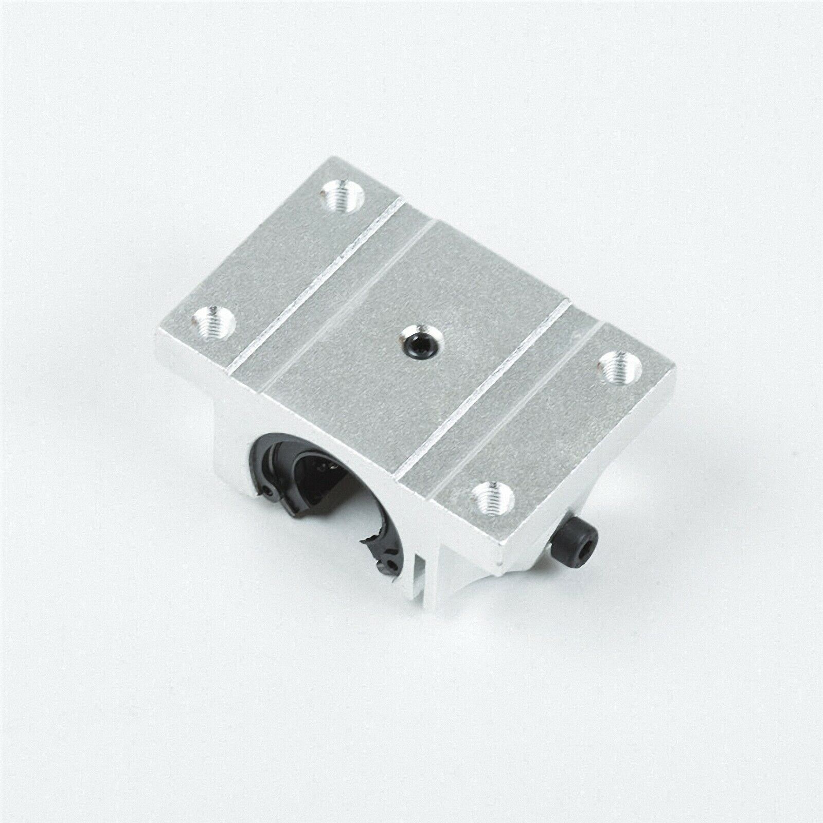 4Pcs TBR25UU 25mm Linear Ball Bearing Support Unit Solide Block For CNC [M_M_S]