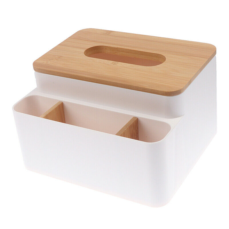 Multi-function Control Organizer Practical Tissue Box Home Cosmetic Storage _AU