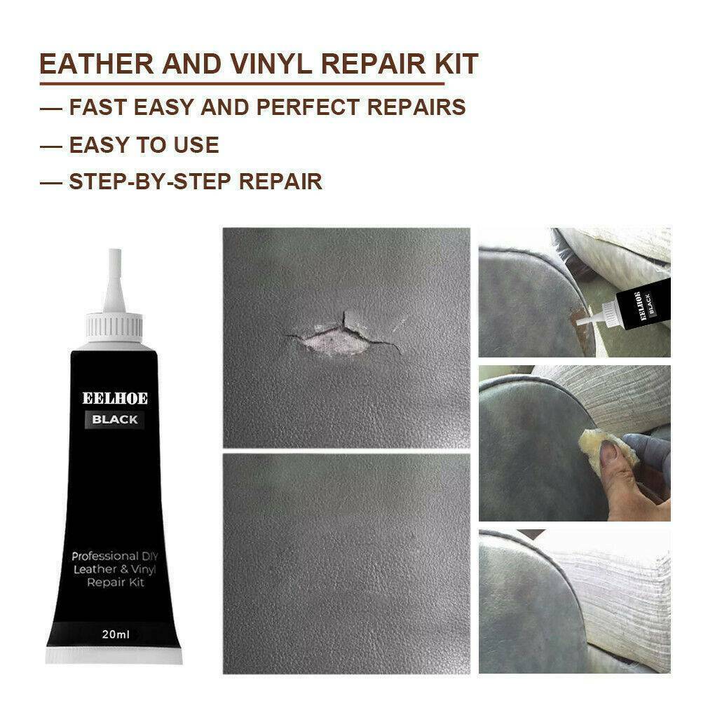 Universal DIY Car Seat Leather Vinyl Tear Scratch Cracks Repair Restore Tool Kit