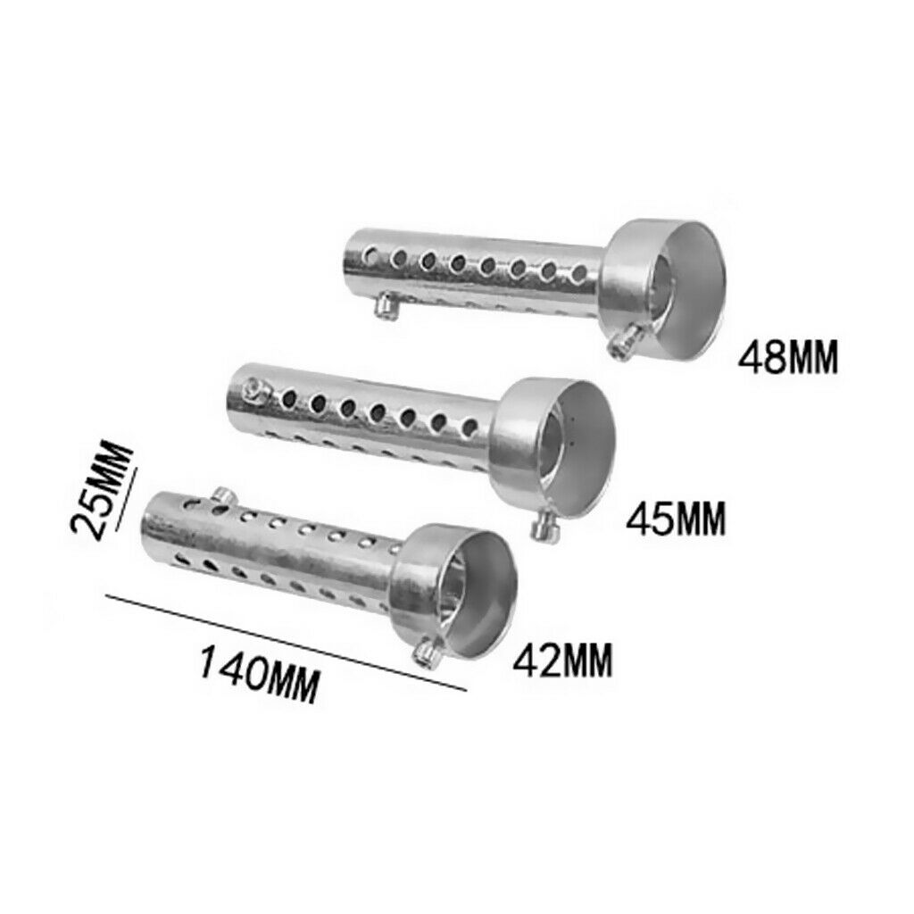 4xMotorcycle Motorbike Exhaust Can Muffler Insert Baffle Silencer 48mm/1.89
