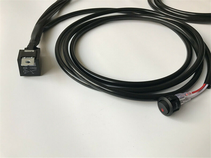 Wiring Harness LED Light Bar  9005/H4 High Beam Driving Light Quickly Turn 12V