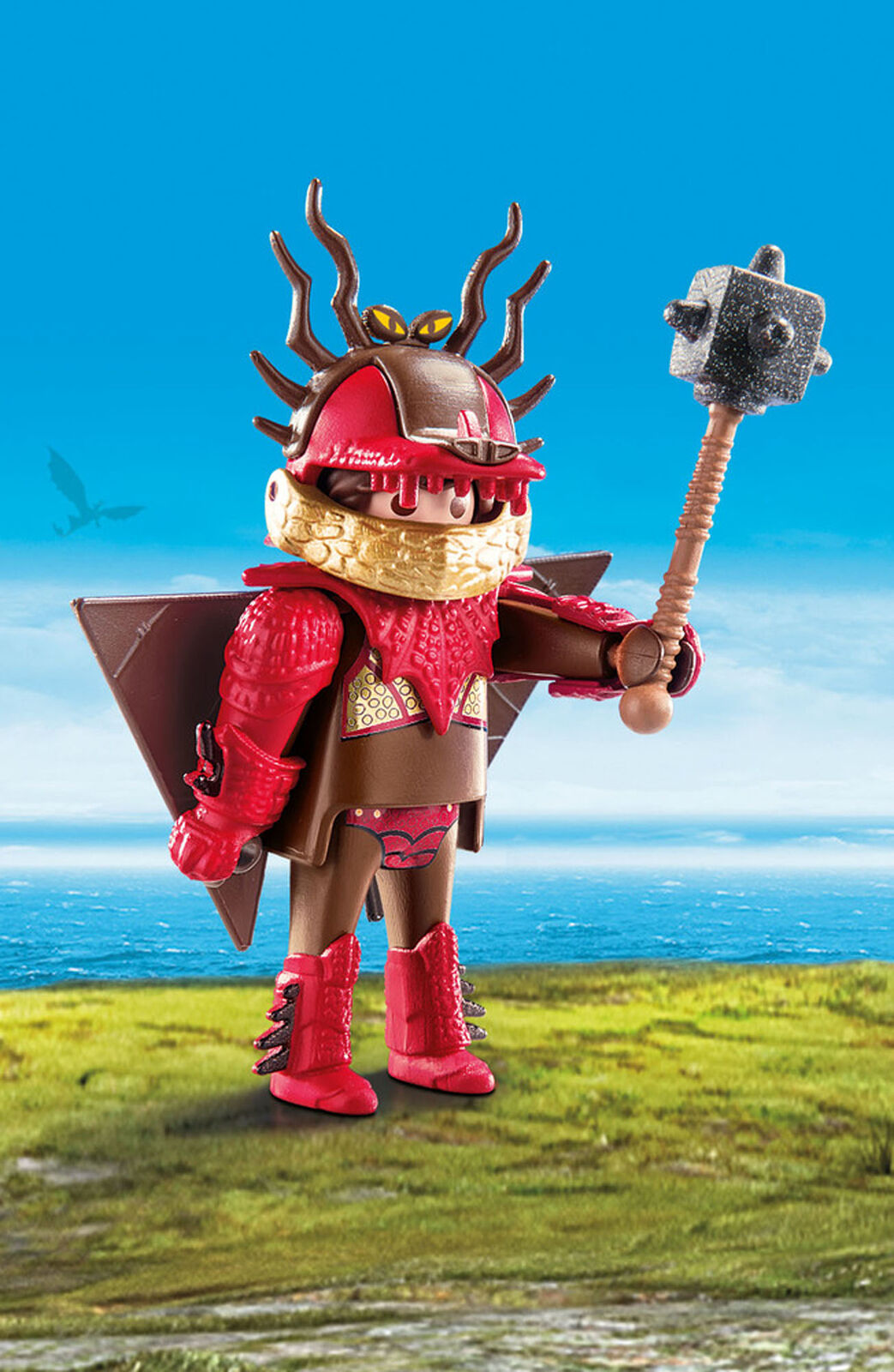 70043 Playmobil Dragons Snotlout with Flight Suit Dragons 10 Pieces Age 4 Years+