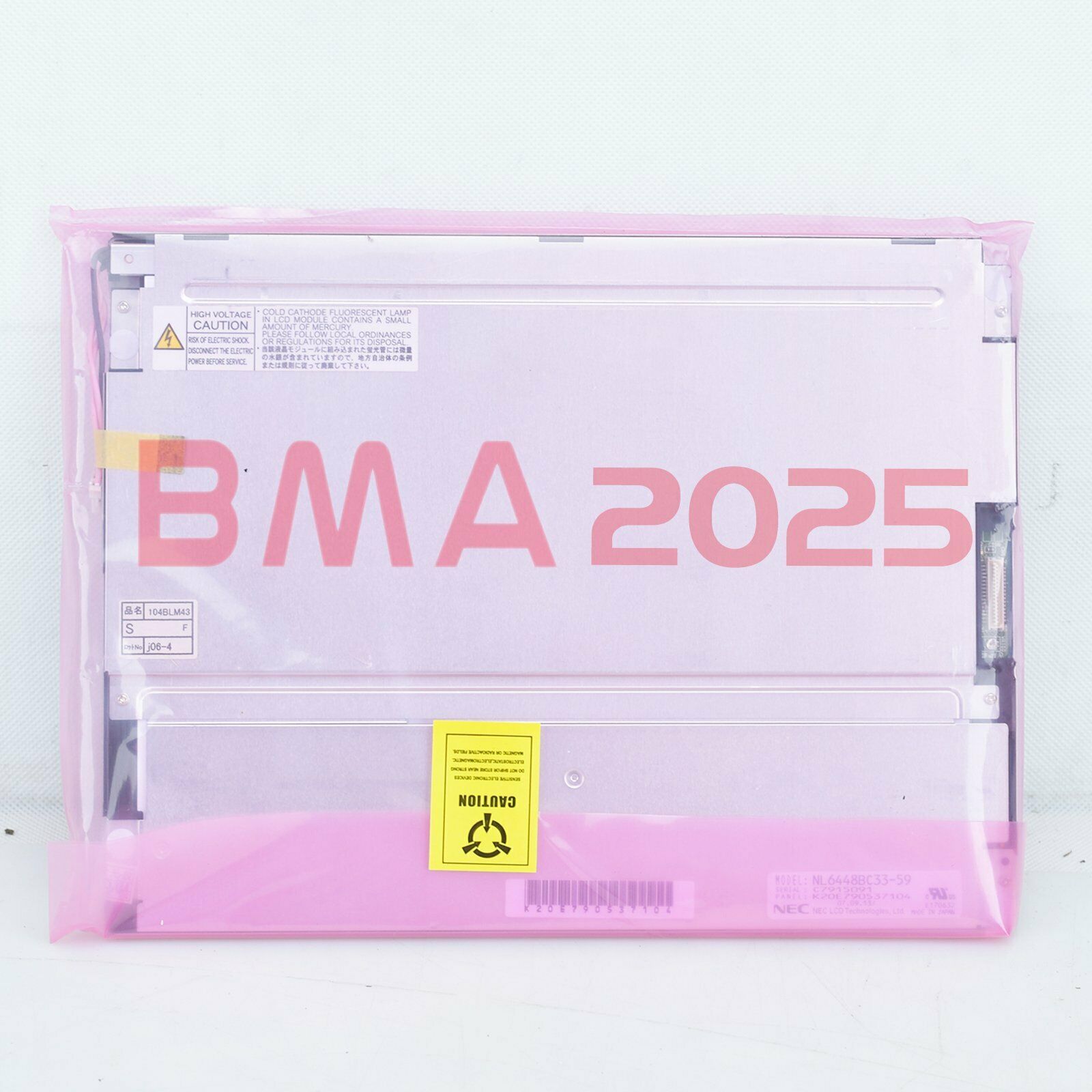 New NEC LCD Display 10.4 inch NL6448BC33-59 640*480 1year warranty DHL Free Ship