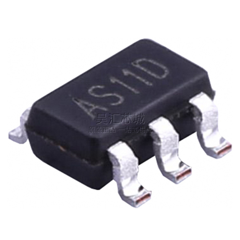 10PCS  IC AEROSEMI SOT-23-5 MT3410L MT3410L-ADJ Marking AS11D AS11DC (AS11D*)