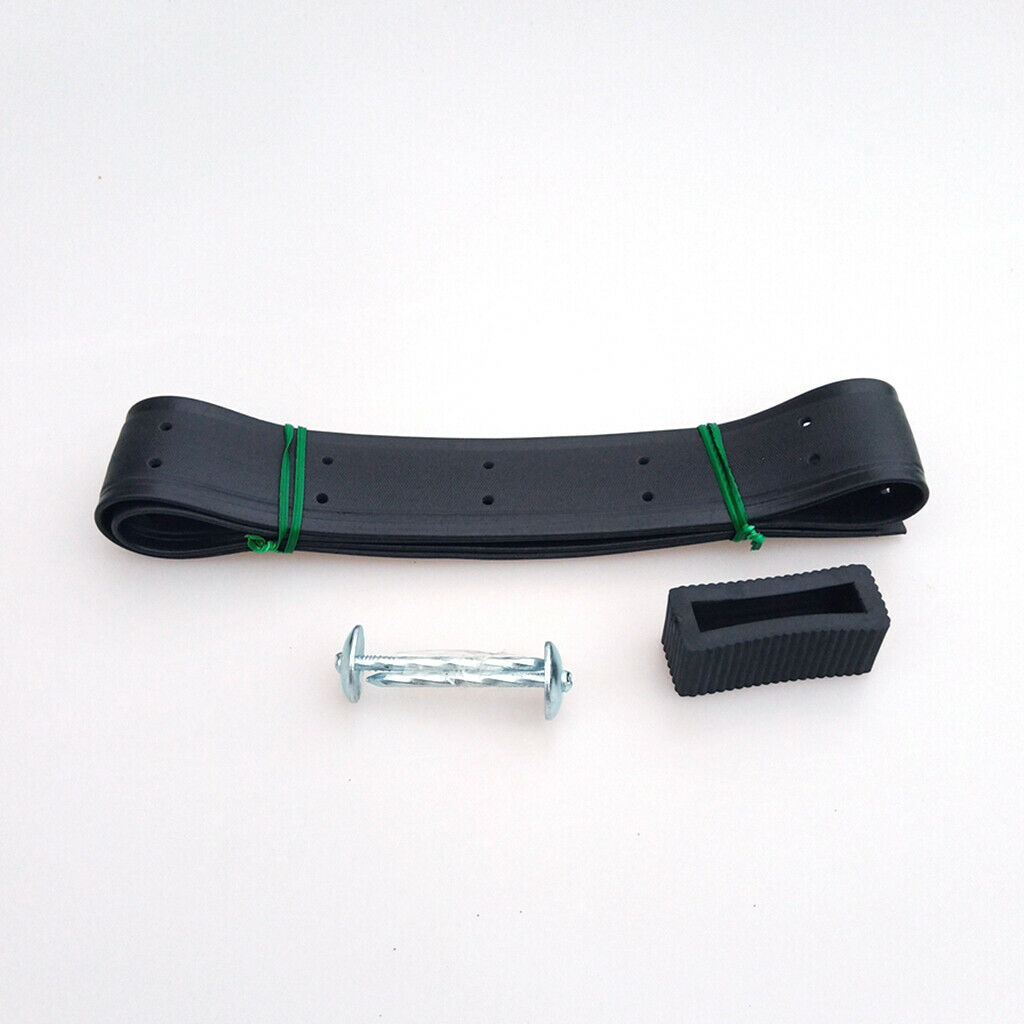 2 Pieces Rubber Tree Tie Strap Stakes Supporting Cables for Tree/Flowers/Plants