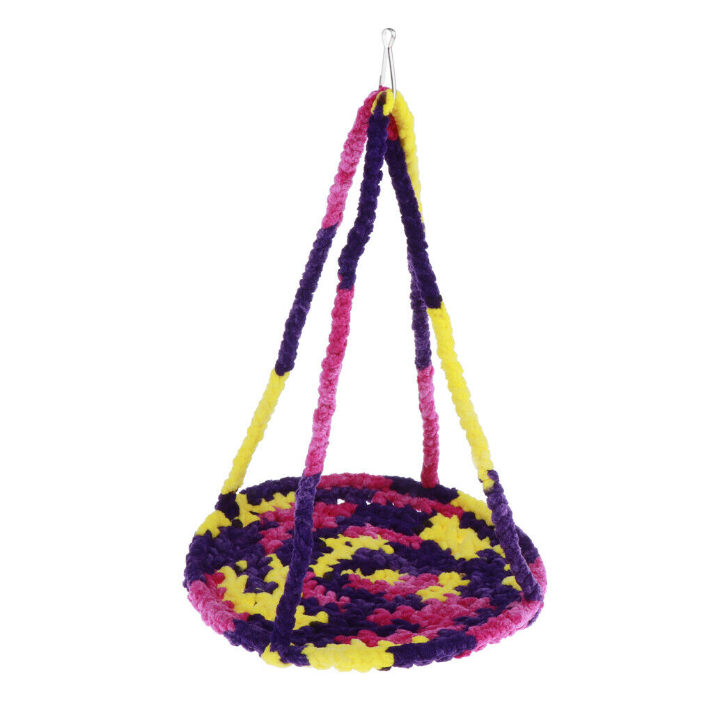 Woolen Yarn Pet Cage Hammock, Cage Cat Hammock Swing for Ferret, Rat, Rabbit,