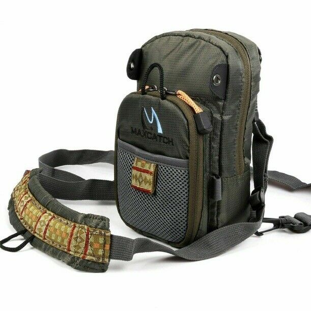 Fly Fishing Chest Bag Lightweight Chest Pack Outdoor Sports Pack Multi-purpose