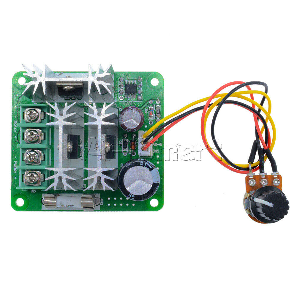 6V-90V 15A Pulse Width Modulator PWM DC Motor Speed Controller Control Switch