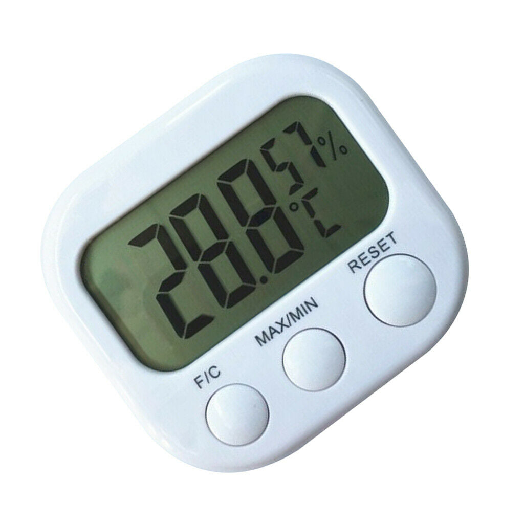 New Indoor Outdoor Digital Temperature Measurement Humidity Meter Hygrometer