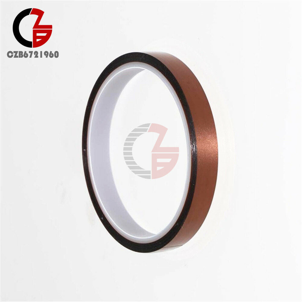 12mm Tape 30M Self-Adhesive High Temperature Heat Resistant Polyimide