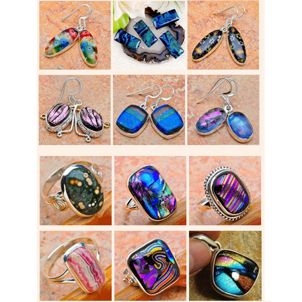 28g Fusing Glass Confetti For Microwave Kiln Fusing DIY Jewelry Decorations
