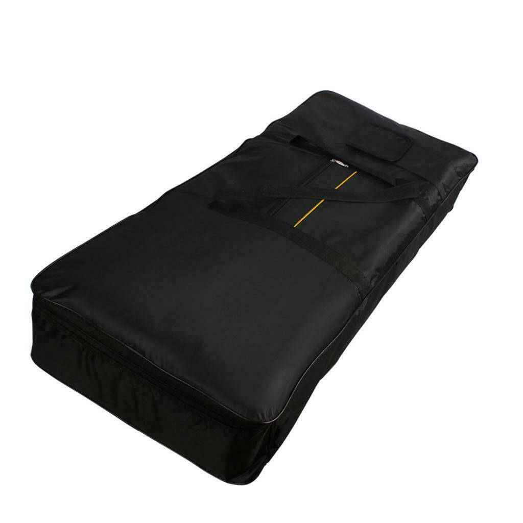 1pc Durable 61-key Electronic Keyboards Electric Piano Gig Bag Case Black