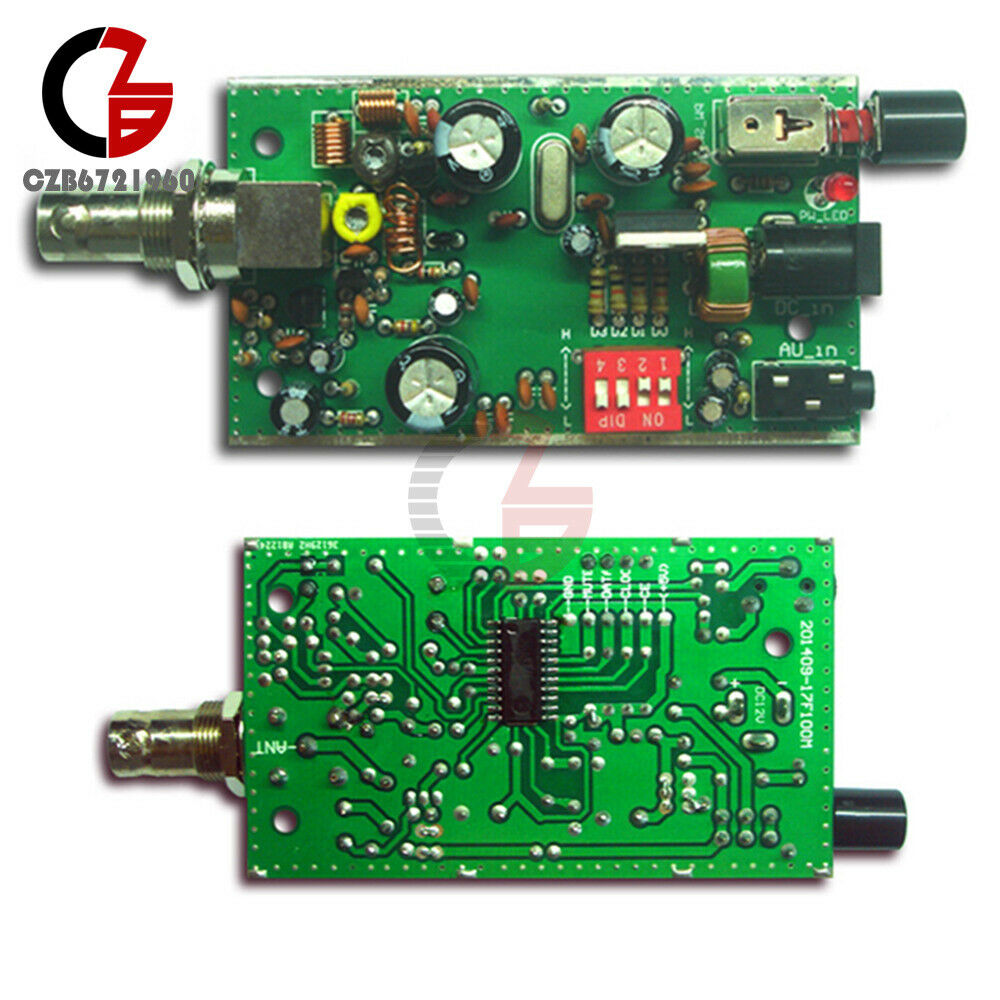 9-12V FM Radio Transmitter Module BH1417F PLL Stereo Digital Radio Integrated