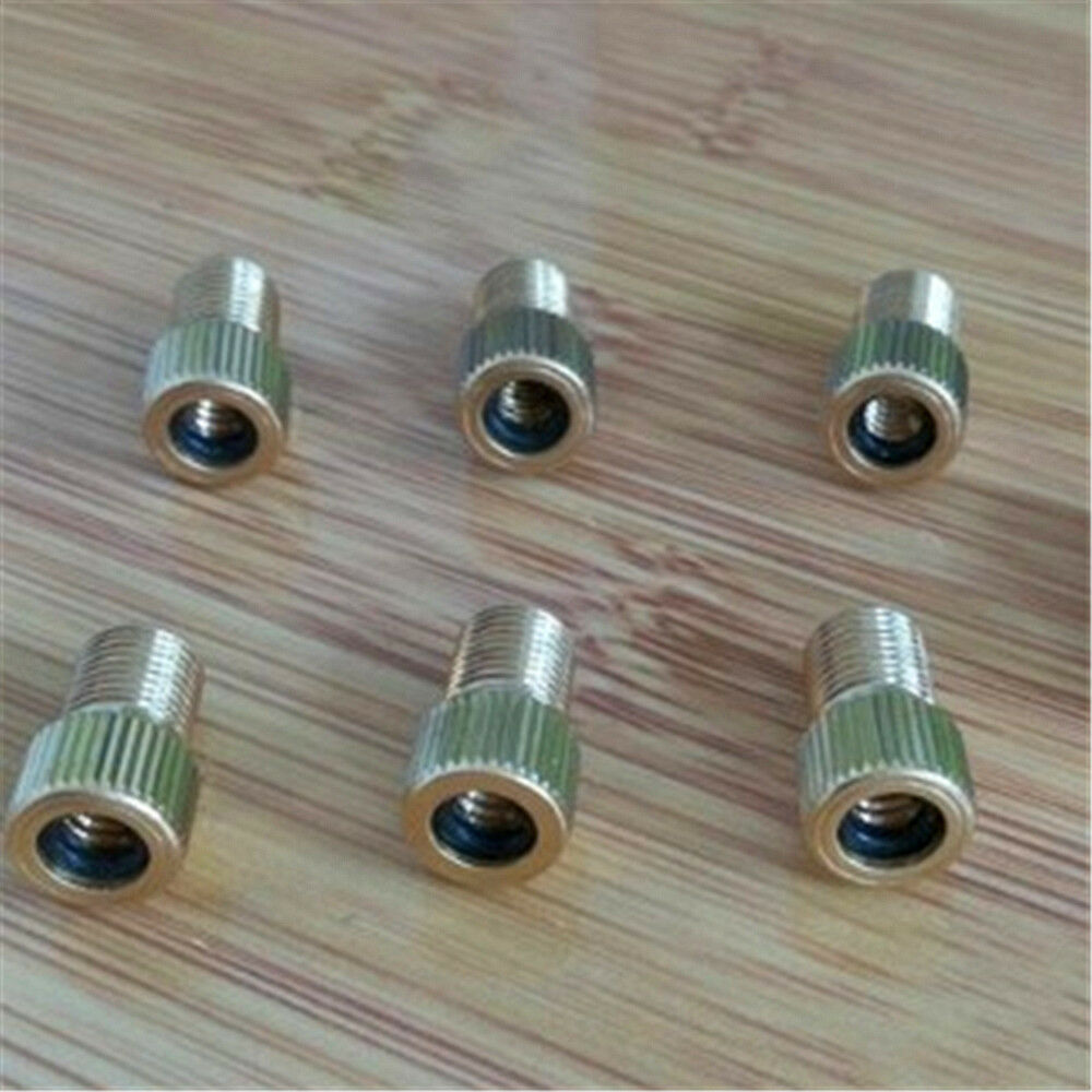 5 Pcs Presta to Schrader Valve Adapter Bicycle Bike Tire Tube Converter