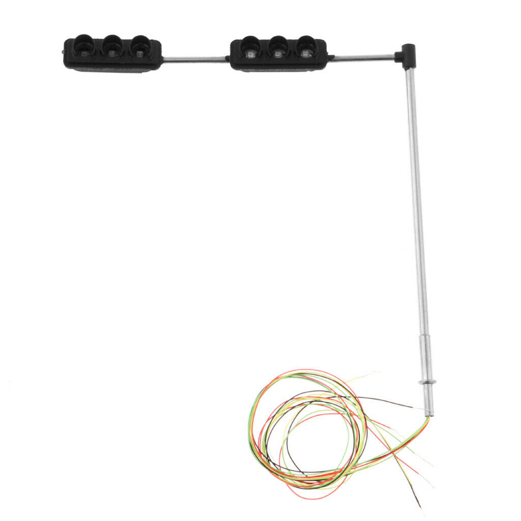 Mini Traffic Signal Lights for Street Railways SCENERY Layout 1:100 HO Scale