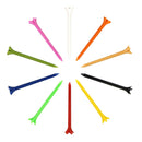 10 Count Premium PE Plastic Golf Tees Crown Claw Tee Replacement 70 mm