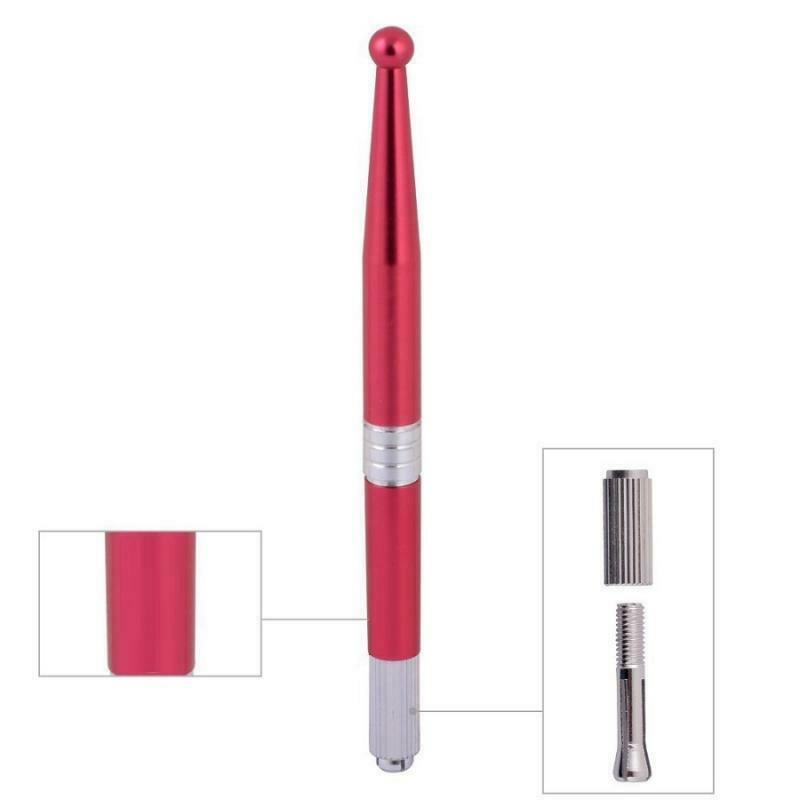 Permanent Manual Eyebrow Tattoo Pen Makeup +2 Styles Eyebrow Ruler Caliper