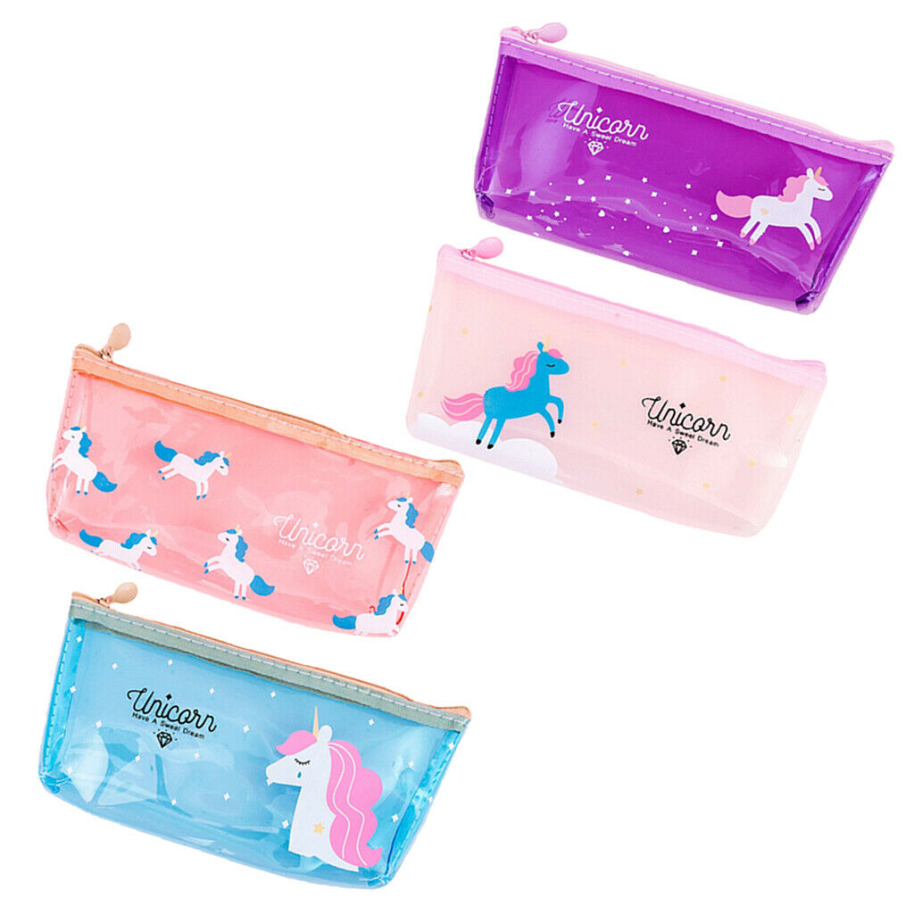 Pencil Case Pencil Bag Pencil box Stationery School Office Supplies White