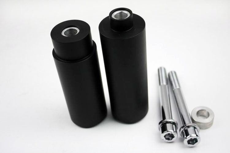 No Cut Frame Slider Crash Protector For 2006-2011 Yamaha FJR1300 FJR 1300 Black