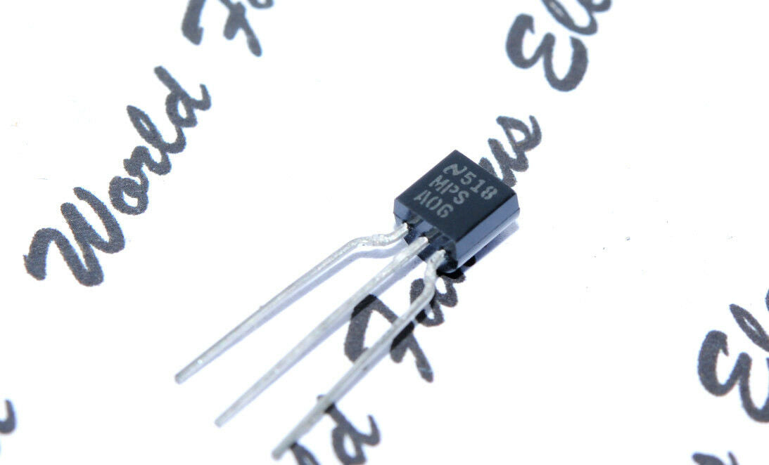 20pcs - NS MPSA06 NPN 0.625W 80V 0.5A Transistor - National Semiconductor