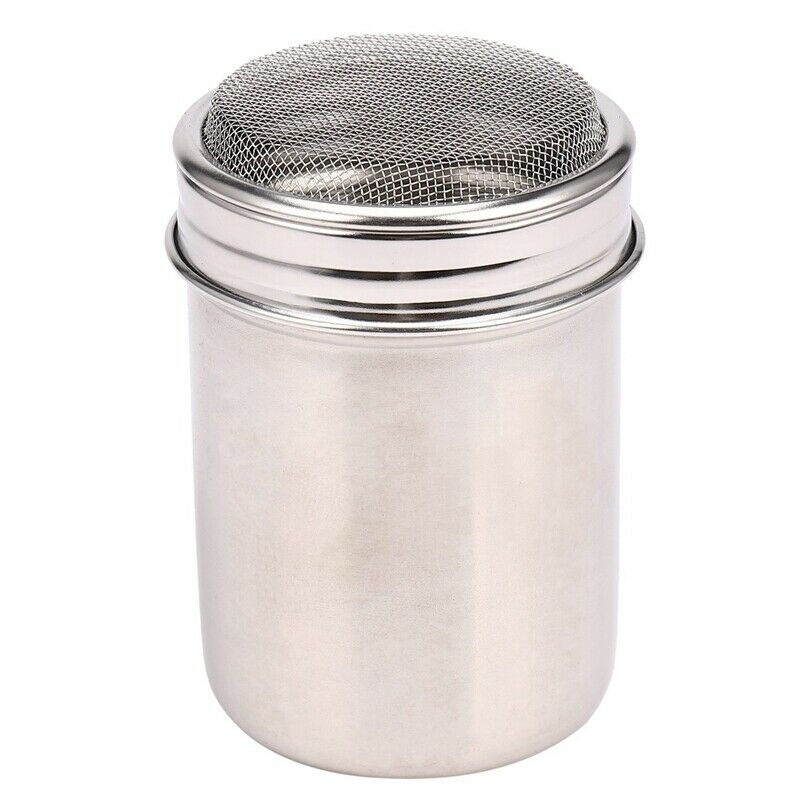 Functional Stainless Steel Chocolate Shaker Icing Sugar Salt Cocoa Flour CoffeW2