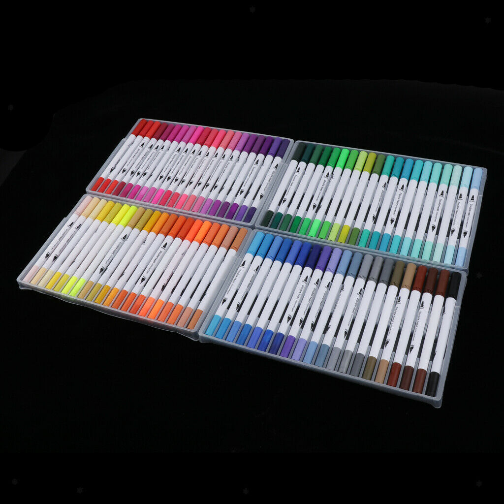 80 Paint Pens - Paint Marker Pens, Water Based Colors for Kids, Adults, Fine