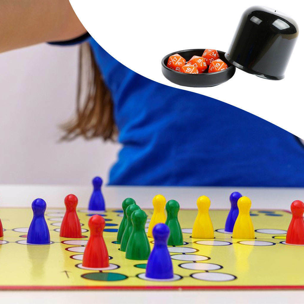 Games Dices /Classroom Accessories /Solids Professional Classic Dice Cup Family