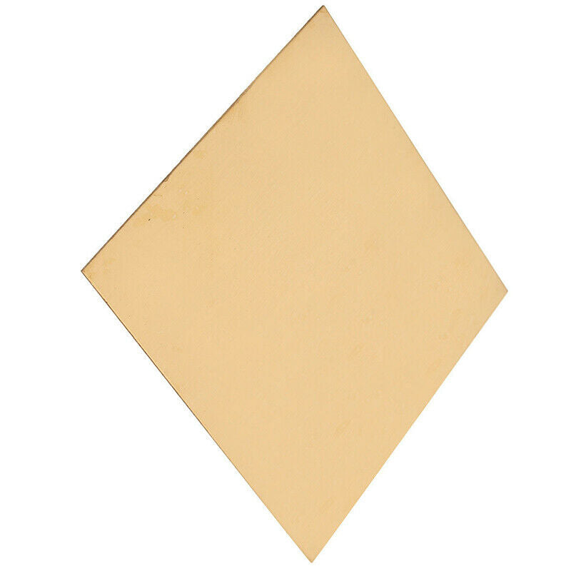 Brass Metal Sheet Plate 1mm x 100mm x 100mm for Metalworking Craft DIY