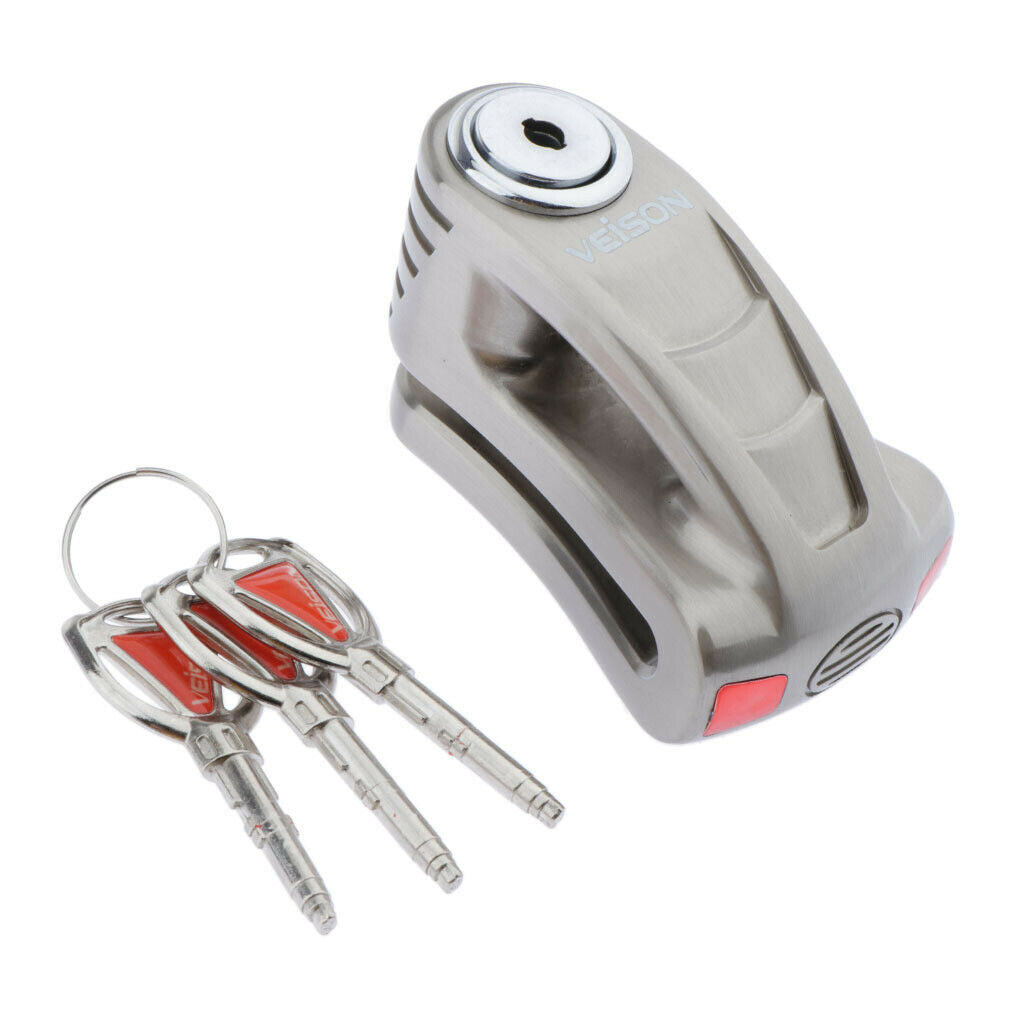 AluminumAlloy Waterproof Anti-theft Wheel Disc BrakeLock Motorcycle